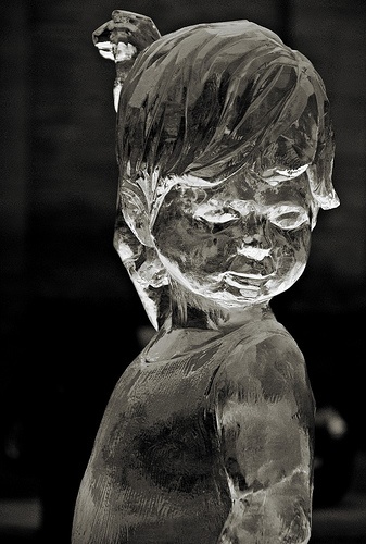 Photo:  beautiful ice sculpture